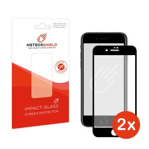 Meteorshield iPhone 8 screenprotector - 2 Stuks - Full Screen