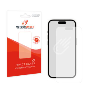 iPhone 14 Pro MeteorShield Ultra Clear Impact screenprotector met verpakking